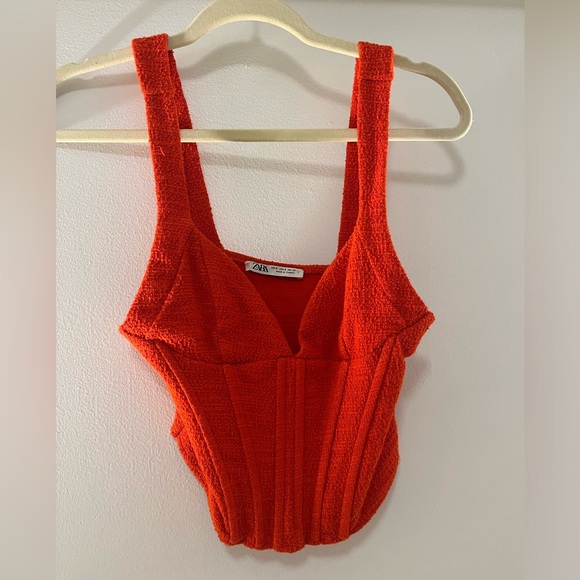 red zara top - Picture 1 of 1